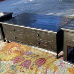 International Furniture 3 piece set Tables center table + Side tables matching set