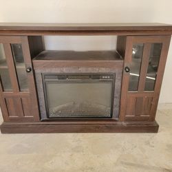 Electric Fireplace TV Stand 