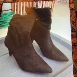 Faux Suede Boots