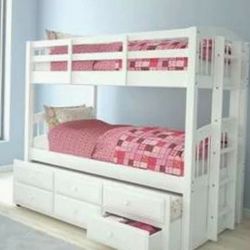 Bunk beds (Bunkbed) with Storage Trundle