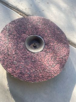 Flooring sanding plate