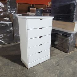 Chest Of Drawers, Cajonera  White Dresser 
