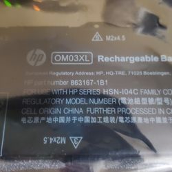 Battery for HP EliteBook x(contact info removed) G2 laptop - OM03XL