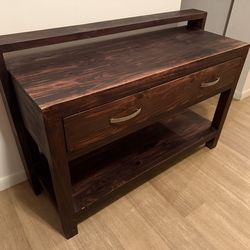 Solid Wood TV Console / Dresser – Great Condition