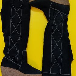 Suede Wedge Boot $70