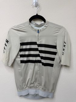 MAAP Emblem Pro Hex Men’s Cycling Jersey Medium – Fog/Black