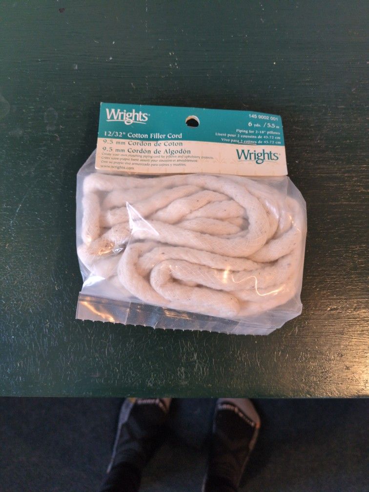 Brand New Rights 12/32 Inch Cotton Filler Cord