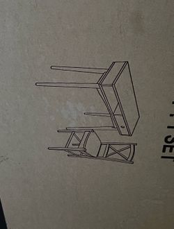 Desk with chair