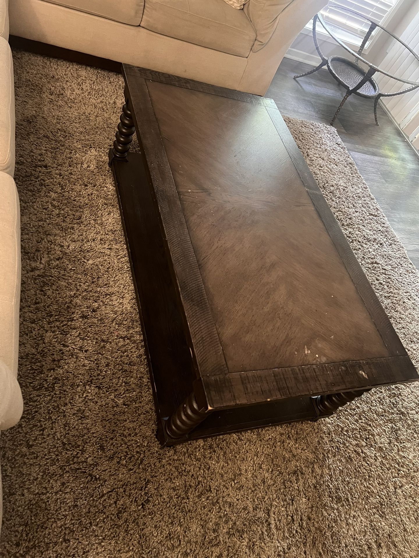 Solid Wood Coffee Table