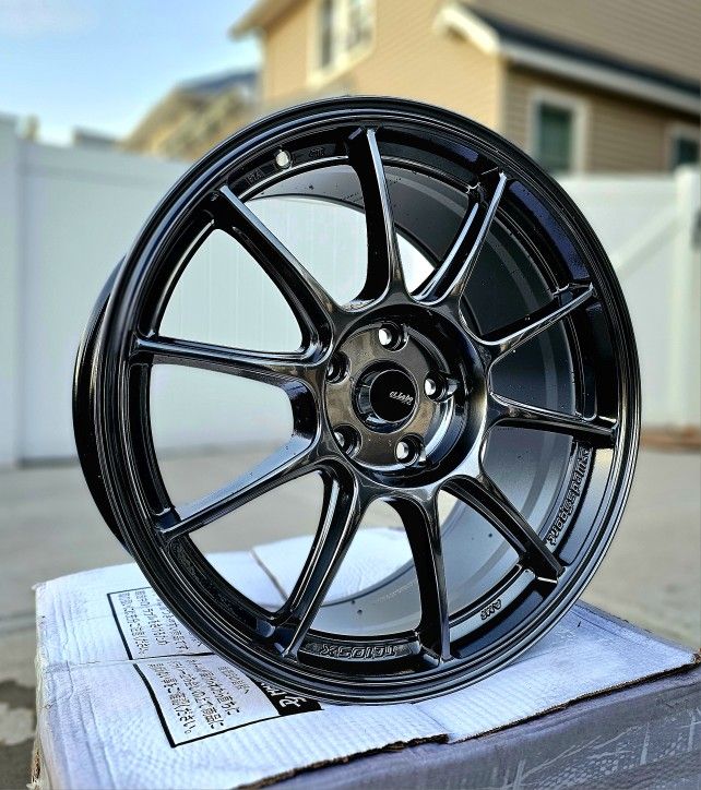 18 Inch wheels Rims 5x114.3 Ct.labo for civic impreza wrx lancer z370 ....
