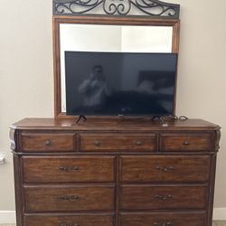 Dresser and Mirror 