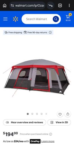 Tent  fits 12 people has divider 2 rooms brand new