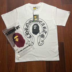 A Bathing Ape BAPE Graphic T-Shirt White