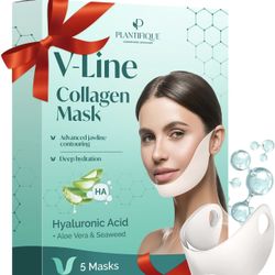 PLANTIFIQUE V-Line Collagen Mask for face