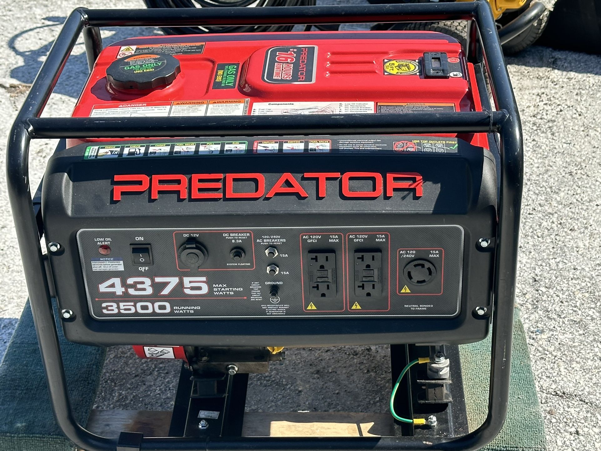 Predator 4(contact info removed) Generator