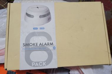 AEGISLINK Smoke Alarm w/ 10-Year Battery Life / 6 pack / NEW