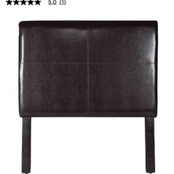 Leather Twin Headboard