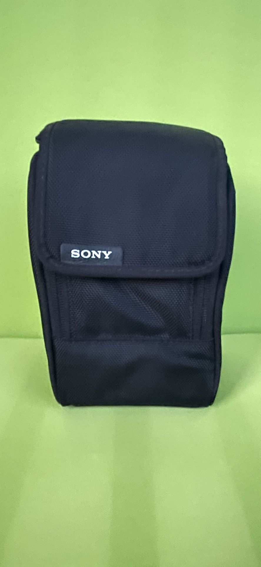 Sony Camera Lens Case Black Soft Padded 2 Shoulder Strap
