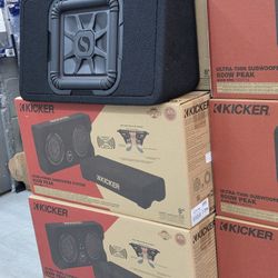 Kicker Speakers Solo Barik 8 Inch Subwoofer 