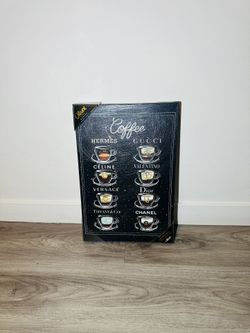 Fashion Designer Coffee Choices Wall Art‼️