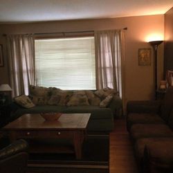 ON HOLD Very Heavy/Large Wood Living Room Coffee Table