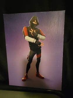 Fortnite ikonic skin canvas