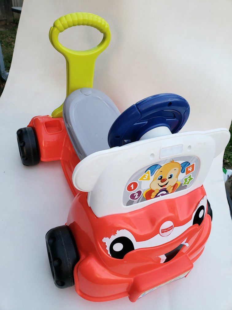 FISHER PRICE LAUGH AND LEARN 3IN1 SMART CAR