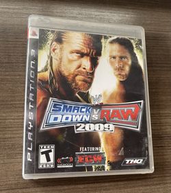 Smackdown VS Raw 2009 for PlayStation 3
