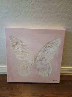 Butterfly Glimmer Canvas