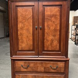 Solid Wood Armoire/Entertainment Cabinet-Excellent Condition