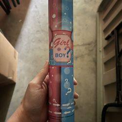 Gender Reveal Confetti Cannon