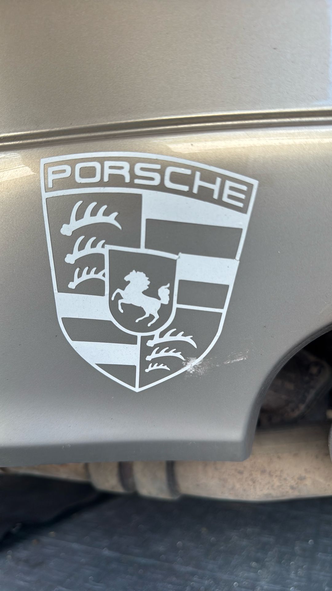PORSCHE 911 Custom Door Sill Decals