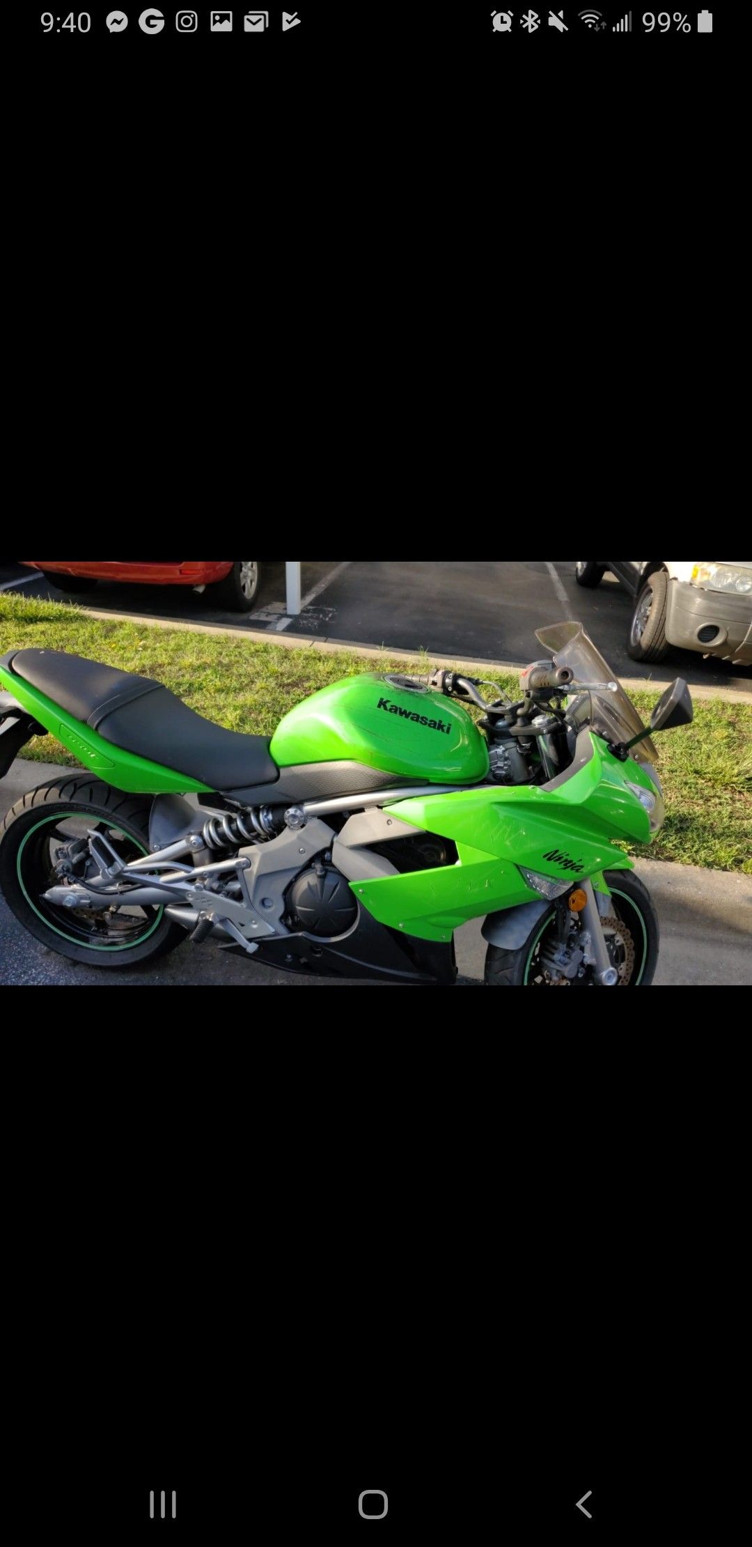 Kawasaki Ninja 2009 ex650r