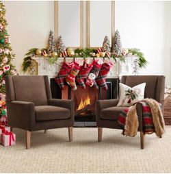 Set of 2 modern chairs