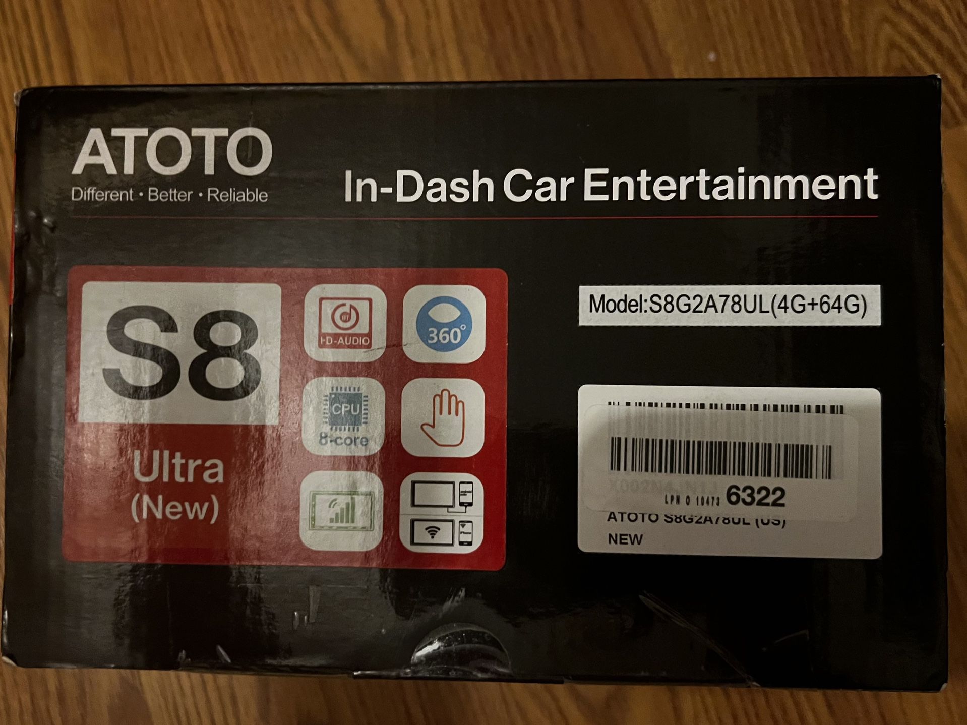 In-Dash Car Entertainment (ATOTO) S8 Ultra