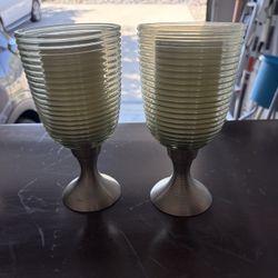 Glass Candle Holders Battery Operated Candles