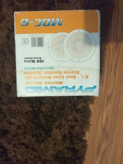 5 1/4 Pyle Marine speakers set new