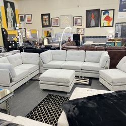 💥AMAZING 7 PCS Grey Modular Set 👍FREE FINANCING AVAILABLE❗NO CREDIT CHECK 🚛 Same day delivery available ❗ 