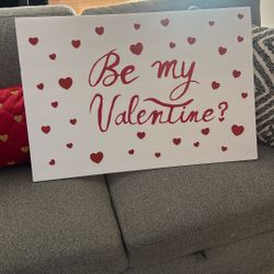Be My Valentine Poster 