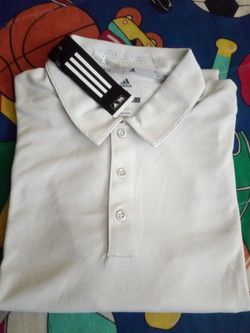 ADIDAS GOLF SHIRT SIZE MEDIUM ADULT 