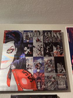 Harley Quinn wall decor
