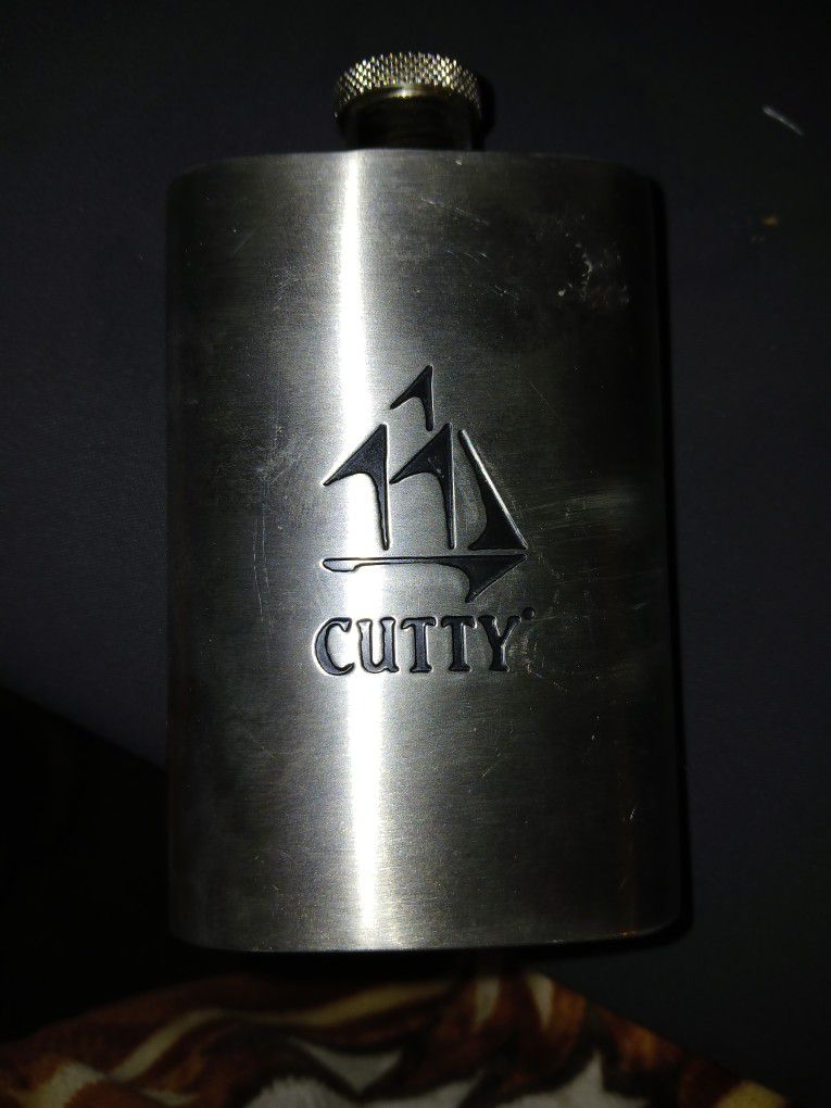 5 Oz Cutty Sark Stainless Steel  Flask
