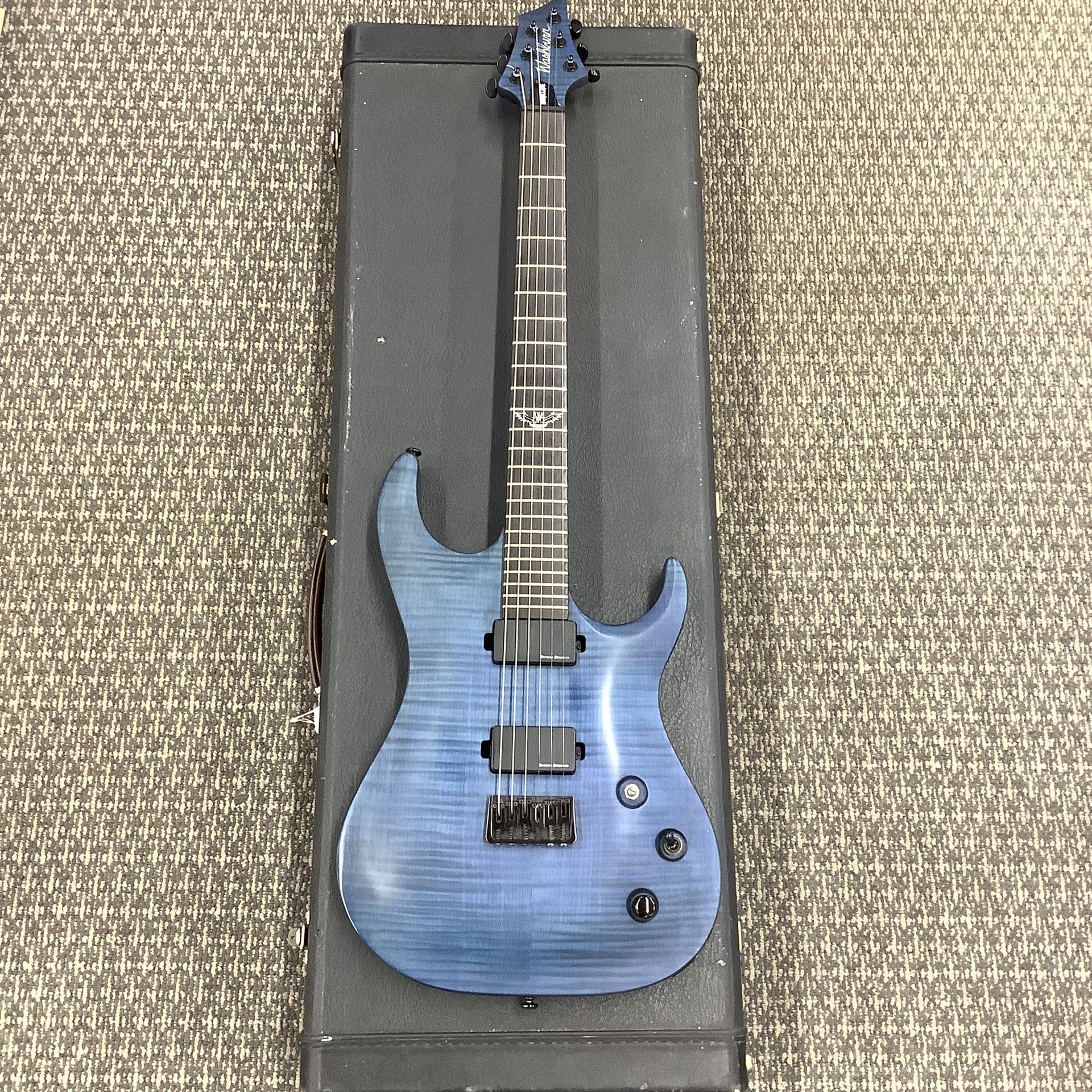 Washburn Parallaxe Blue Matte Electric Guitar