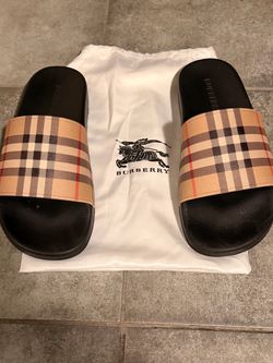 Burberry sandals  size 7.5