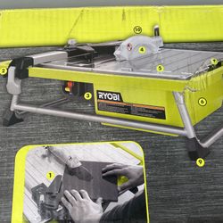 Ryobi Table Top 7in Wet Tile Saw