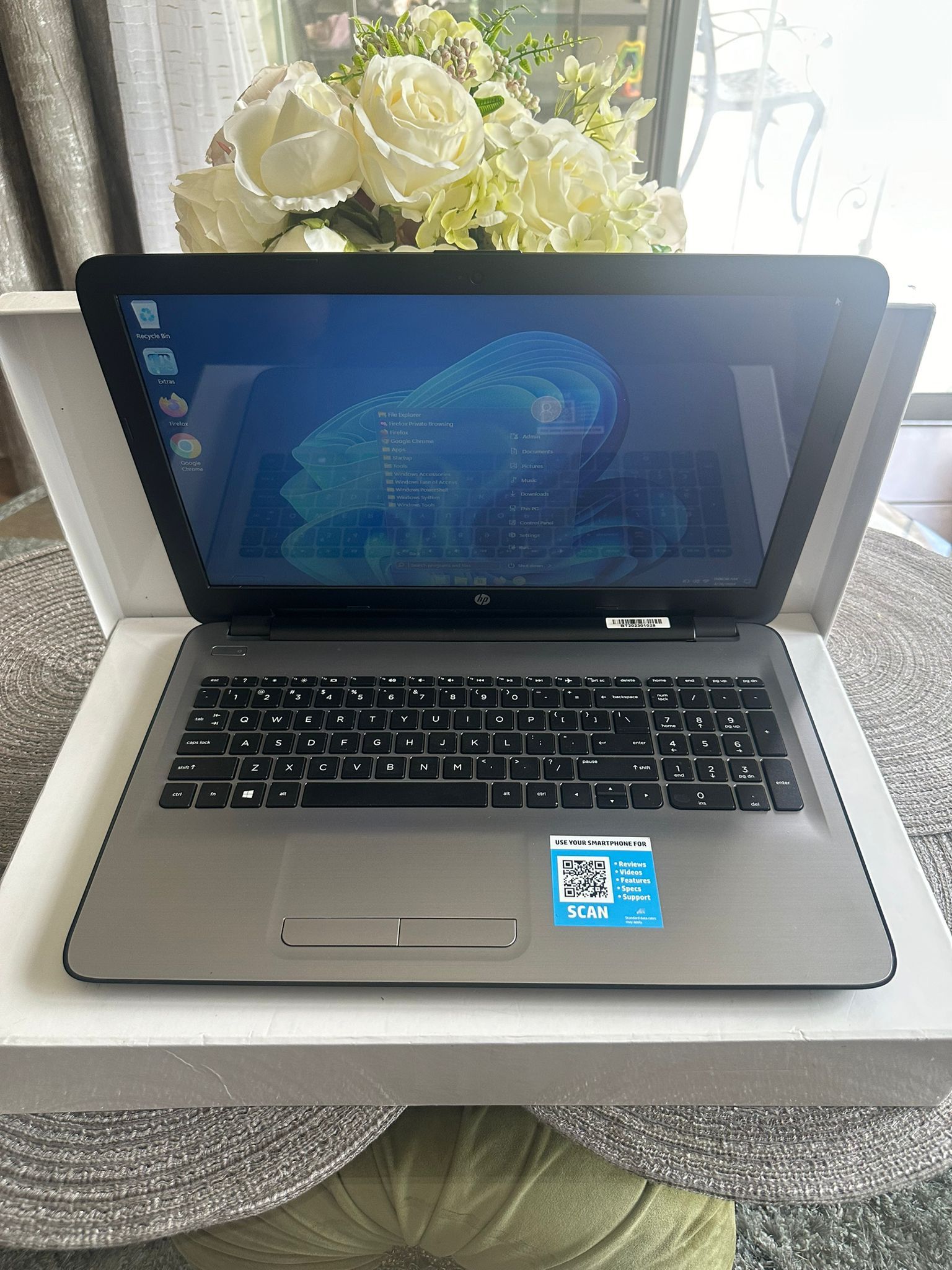 HP Pavilion 15 Laptop 15.6” AMD A10 8GB RAM 1TB HDD Windows 11 and Office - $129