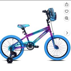 18" Kent Illusion Child Bicycle, 18" Wheels, Child Ages 6-12 Years, Blue/Purple

