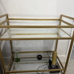 Gold Bar Cart