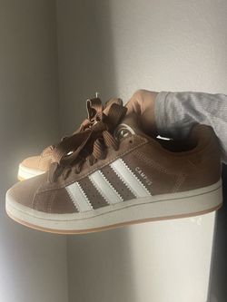 Brown adidas campus
