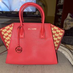 Coral Michael Kors Bag